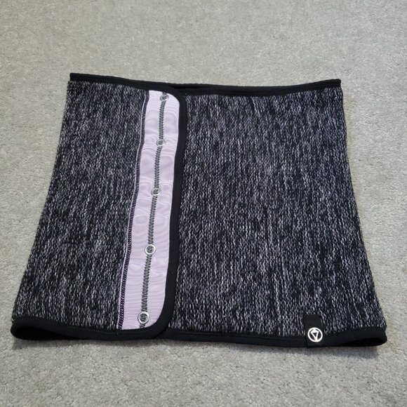 IVIVVA LULULEMON Knit Infinity Scarf Snap Buttons Chunky Winter Youth Girl's OS - Picture 4 of 13